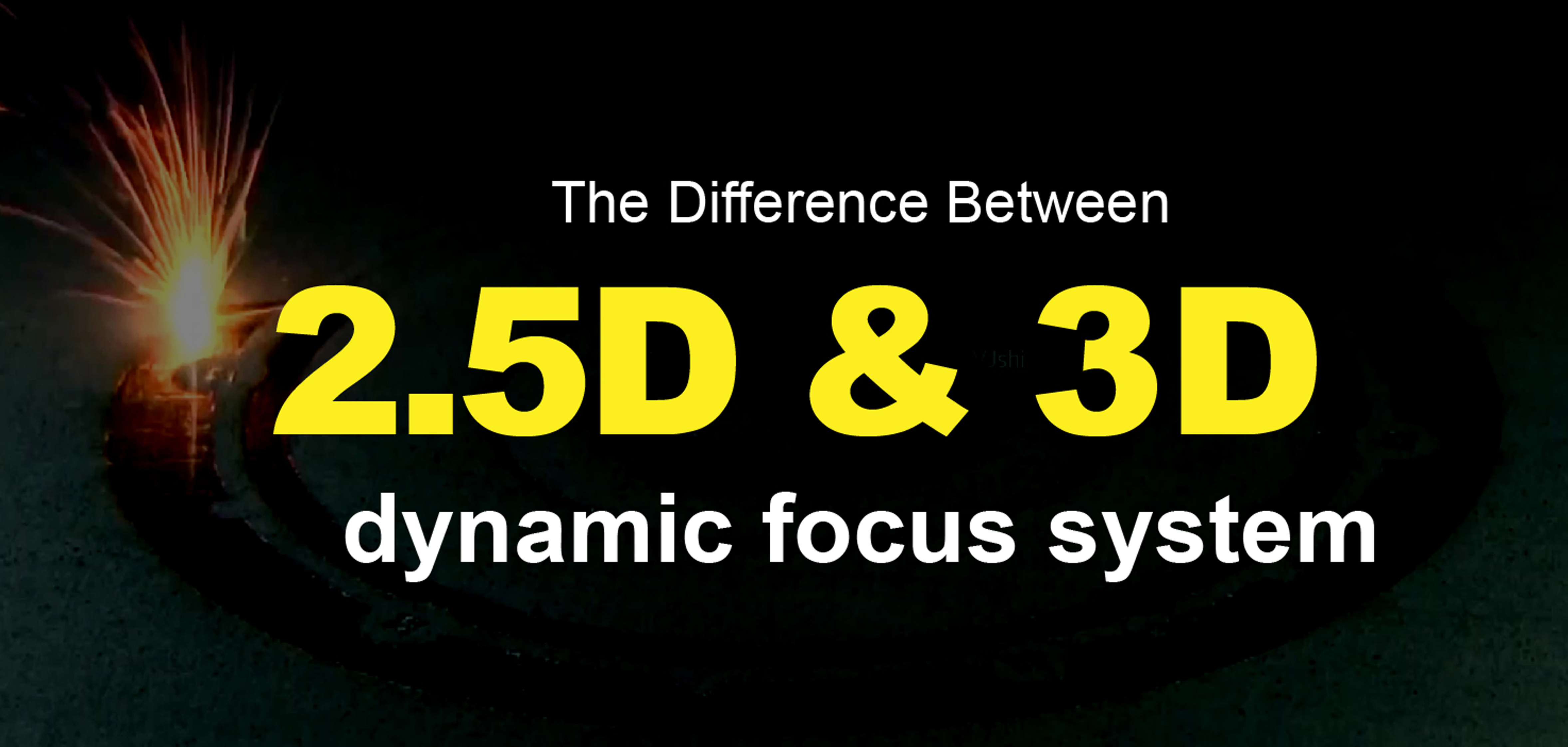 Difference between 2.5D and 3D dynamic focus system